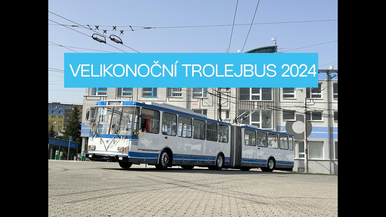 Velikonočn&iacute; trolejbus 2024, DPCHJ