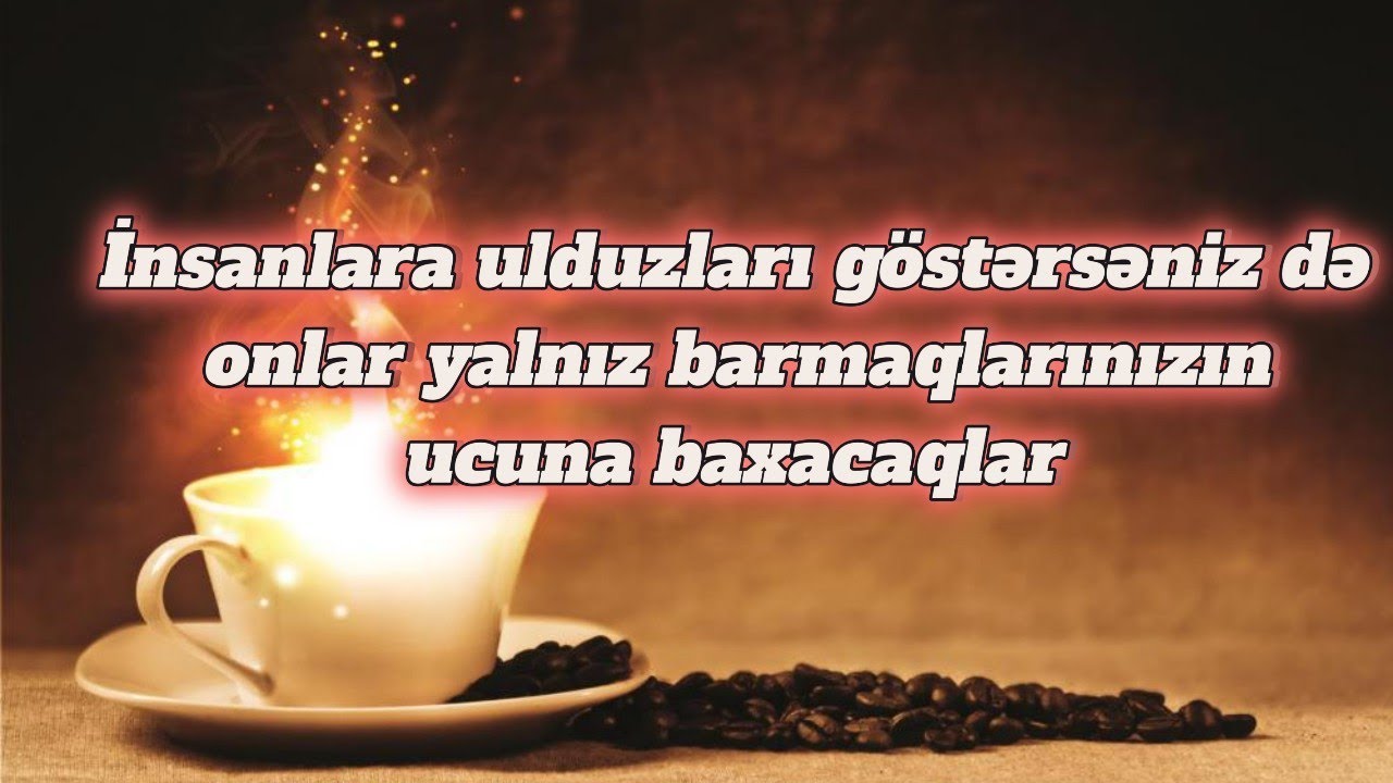 Sevgisini göstərən birinə inanın sözlərə deyil!!!