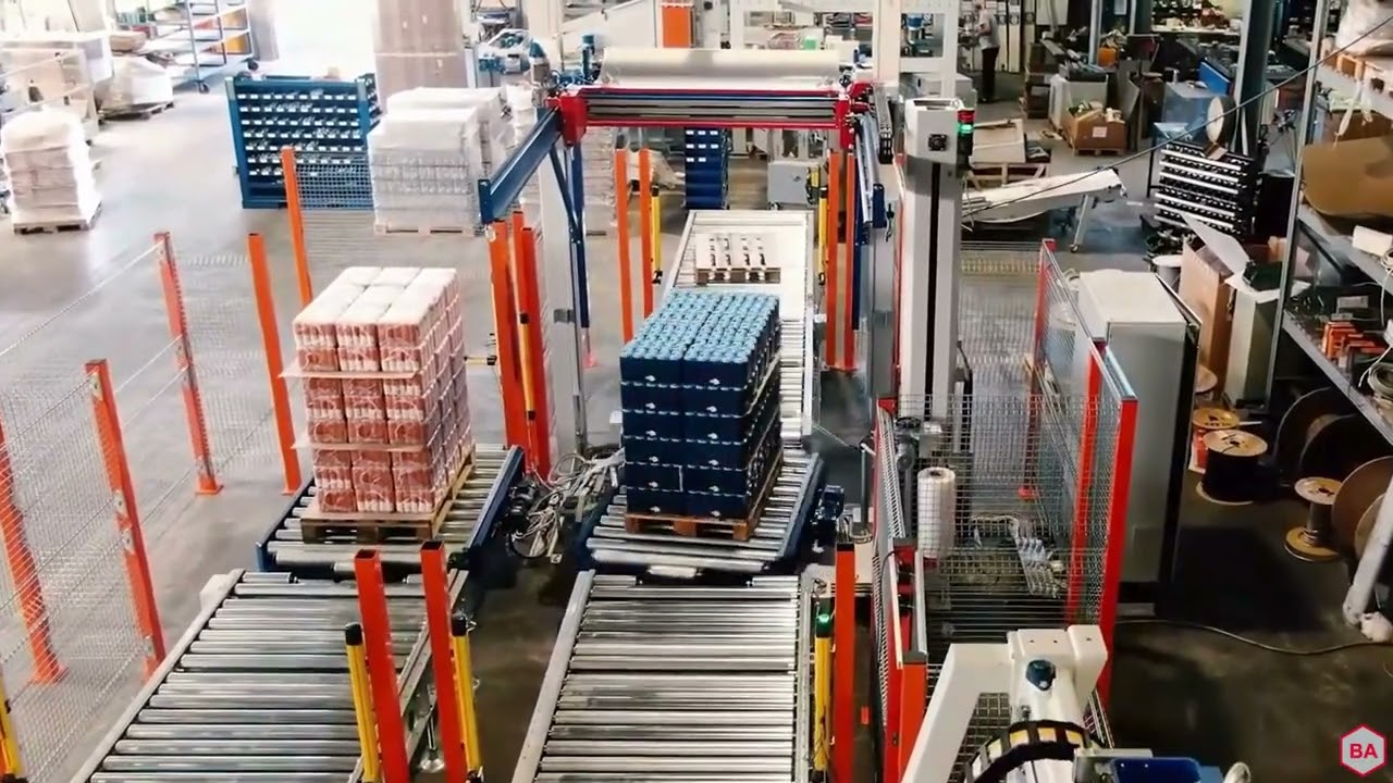 Bulk Automation - Automatic Pallet Wrapping for Rice