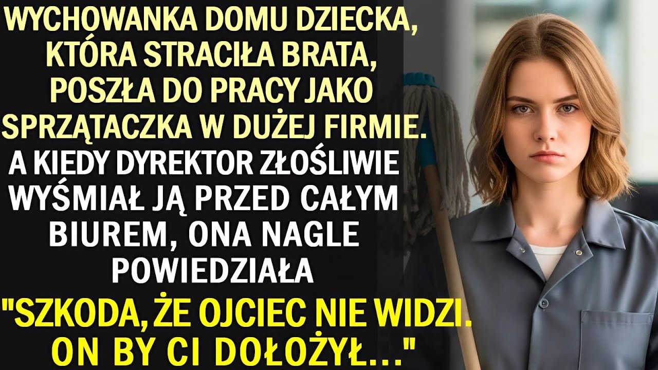 Zarozumiały dyrektor wysłał sprzątaczkę na naradę, lecz oniemiał, gdy uratowała firmę