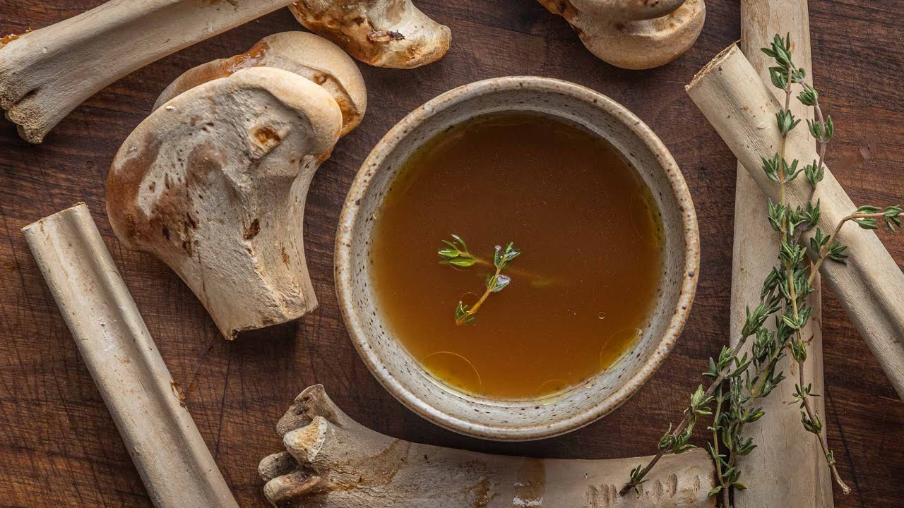Smoked Venison Bone Broth