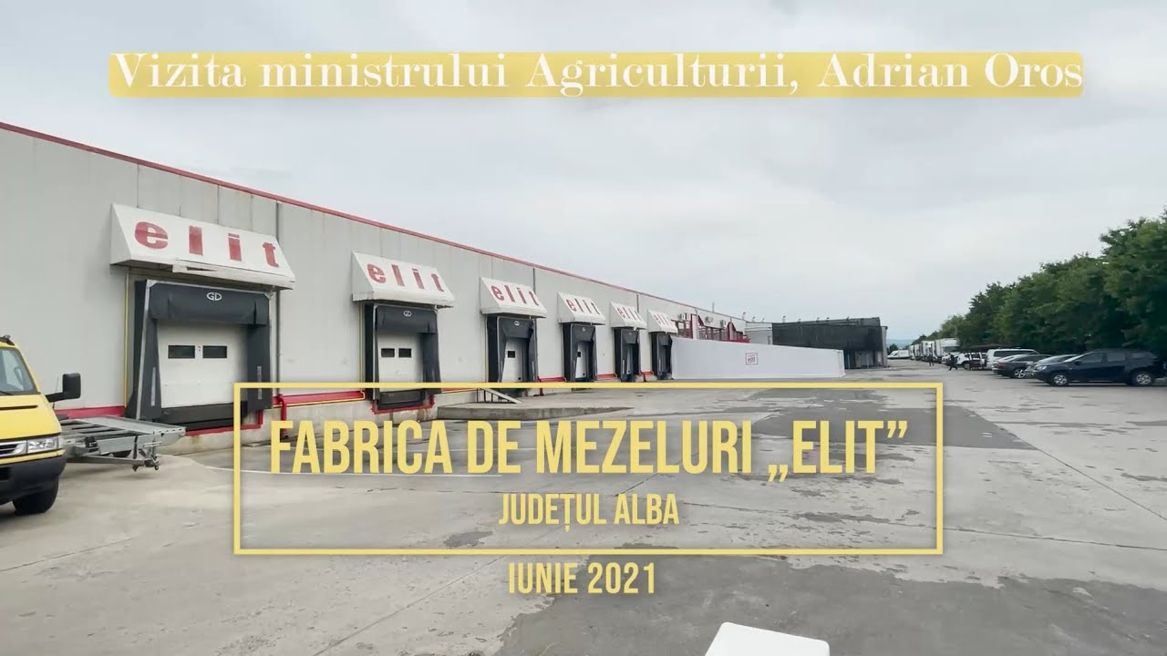 Vizita ministrului Agriculturii, Adrian Oros, la Fabrica de Mezeluri &bdquo;ELIT&rdquo;
