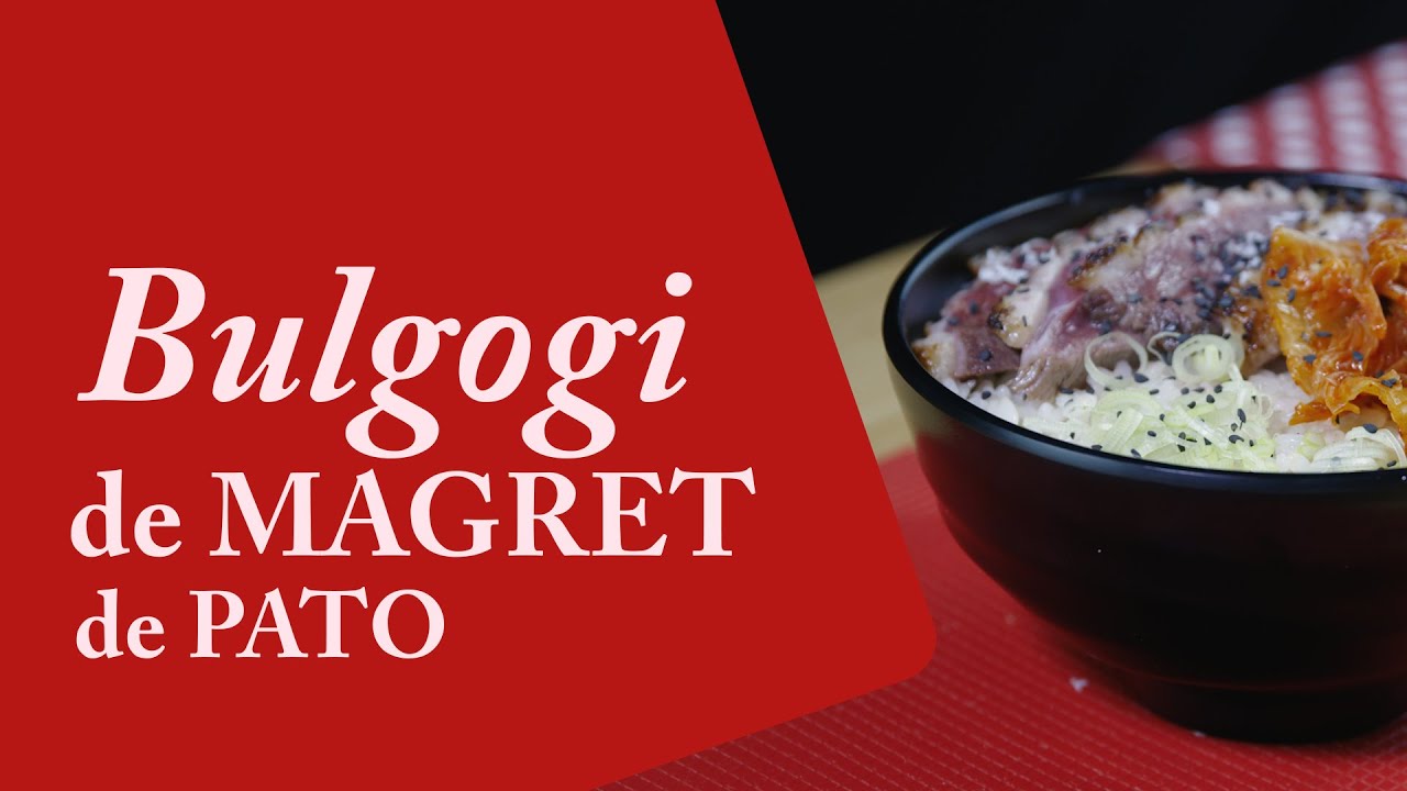 C&oacute;mo preparar BULGOGI DE MAGRET DE PATO (Receta Coreana) 🍜