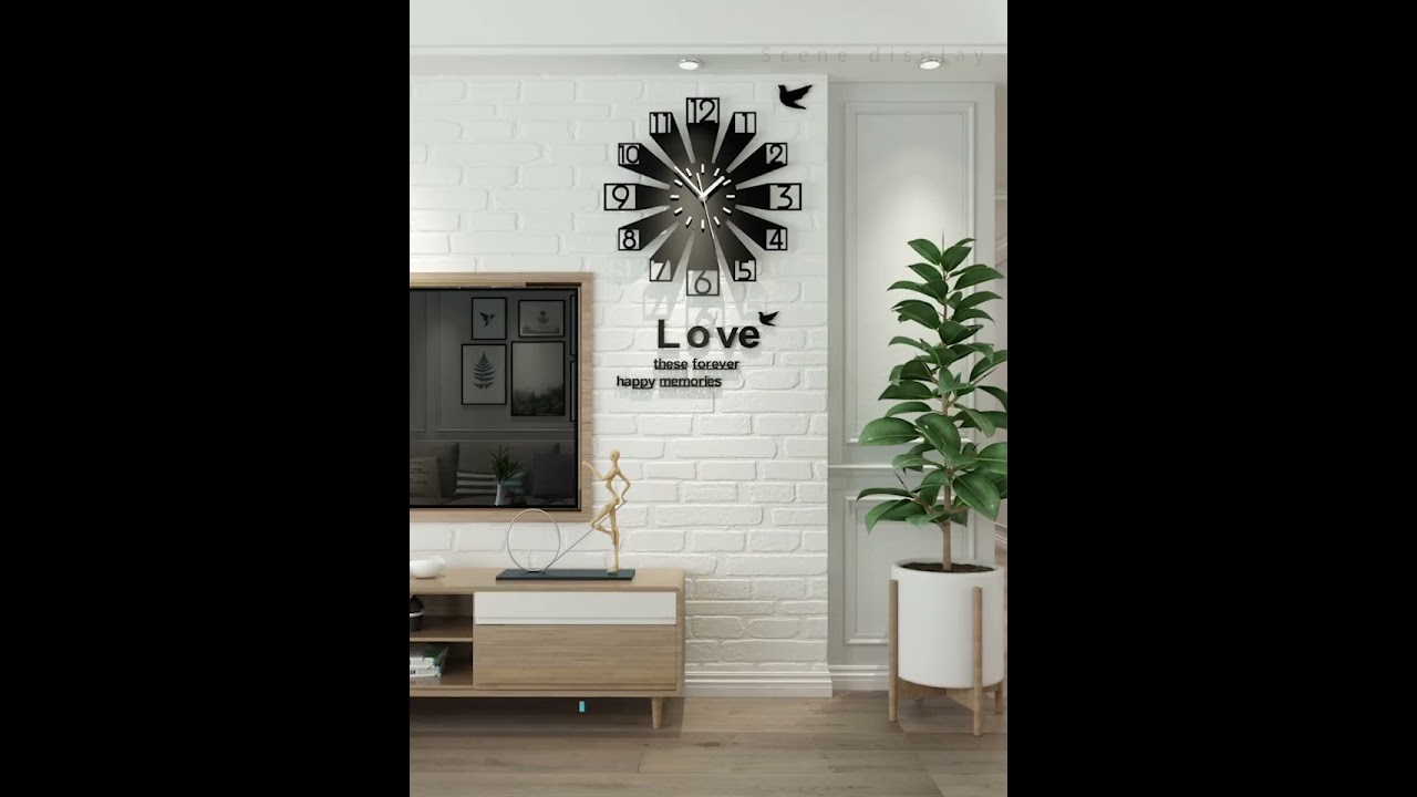 3D Polylateral - Wall Clock