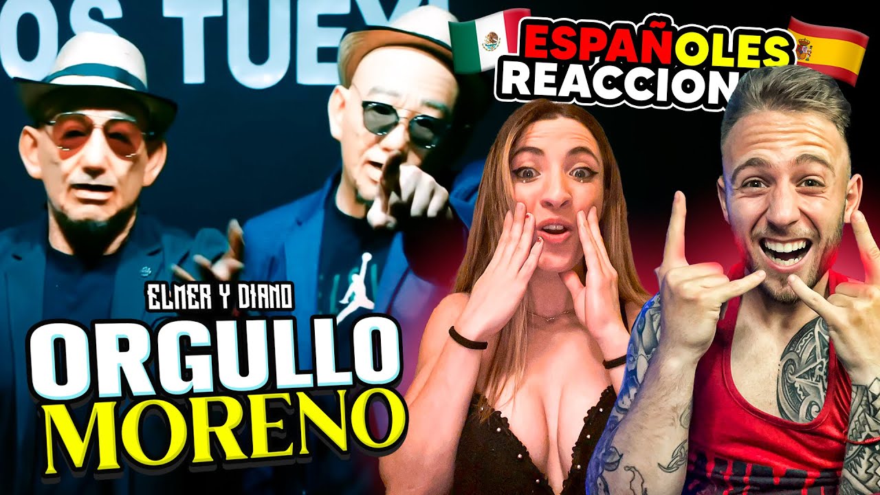 ESPAÑOLES REACCIONAN A ELMER Y DIANO “ ORGULLO MORENO “ ❤️🇲🇽🔥