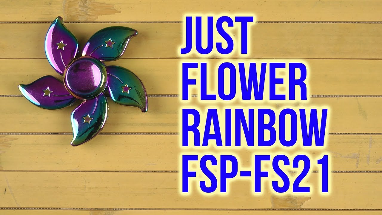 Распаковка Just Flower Rainbow FSP-FS21