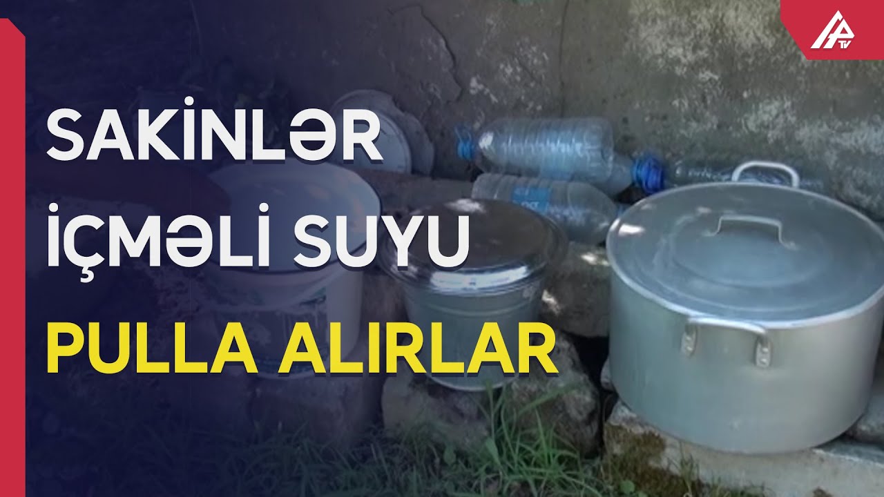 Lənkəranın Boladi kəndində su qıtlığı yaşanır - APA TV