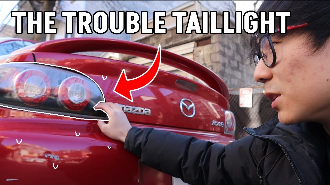 Fixing My Rx8's Aquarium Taillights | More Damages Found...