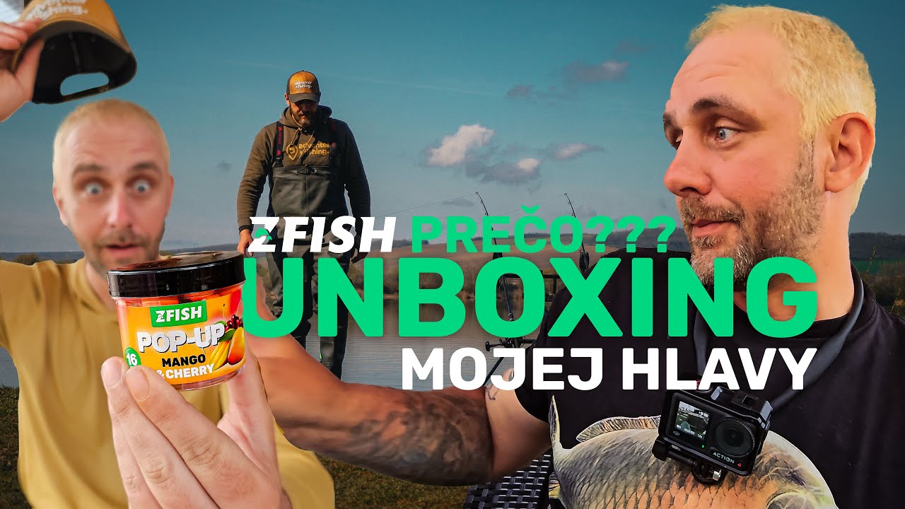 Unboxing & Prečo moja hlava??  - ReWik Rybárske videa