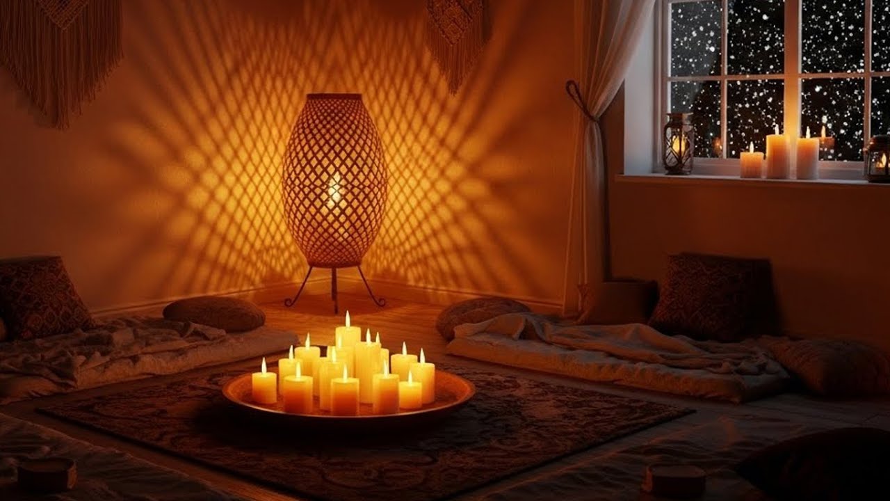 Fall Asleep Fast with Deep Sleep Meditation Music | for Stress Relief | meditation room