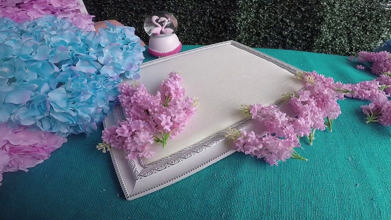 Süngerli Kumaşlı Çerçeve Yaptık - DIY #103