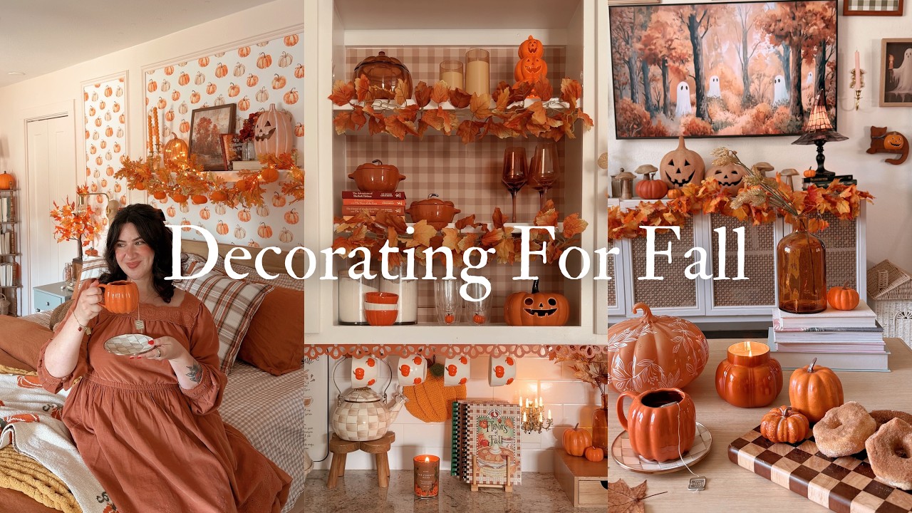 Украшаем дом к осени 🎃🍂 Создаю уютный осенний интерьер мечты!