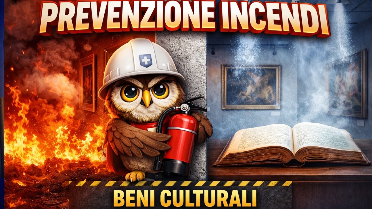 Concorso MIC: Elementi e princi di protezione dal fuoco e dagli incendi dei Beni Culturali. Ripasso