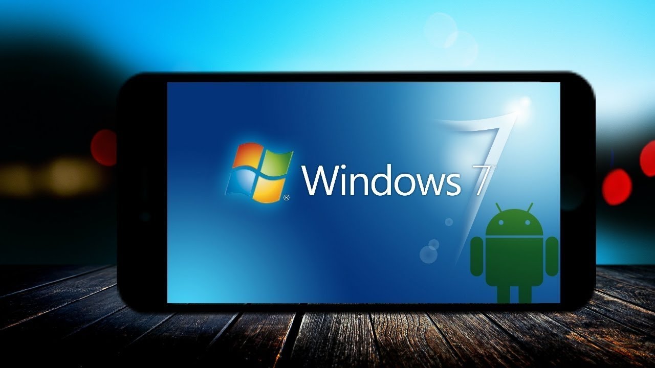Установка Windows 7 Лаунчер На андроид