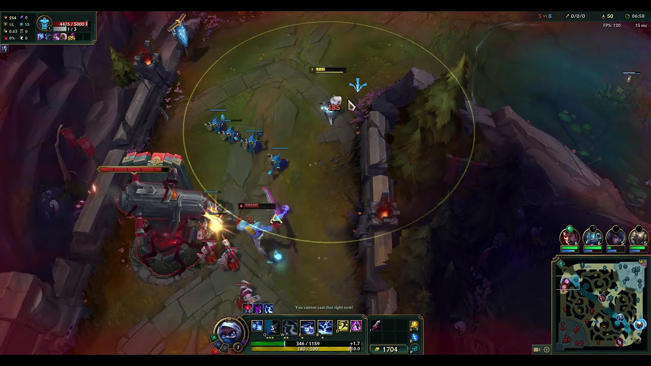 RTX 5090 LoL - Kennen vs Garen Top - 4K Max Settings Ranked Gameplay League of Legends Nvidia