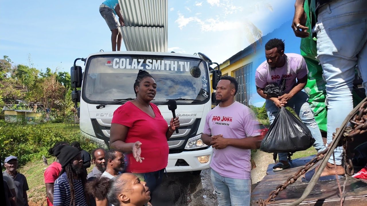 We delivered zinc to school | week 5 Hurricane relief supplies || Hanover Parish 