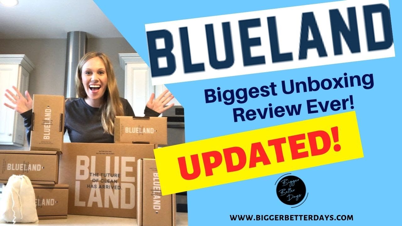 Biggest Blueland Cleaning Unboxing Ever! Updated Blueland Cleaning Review