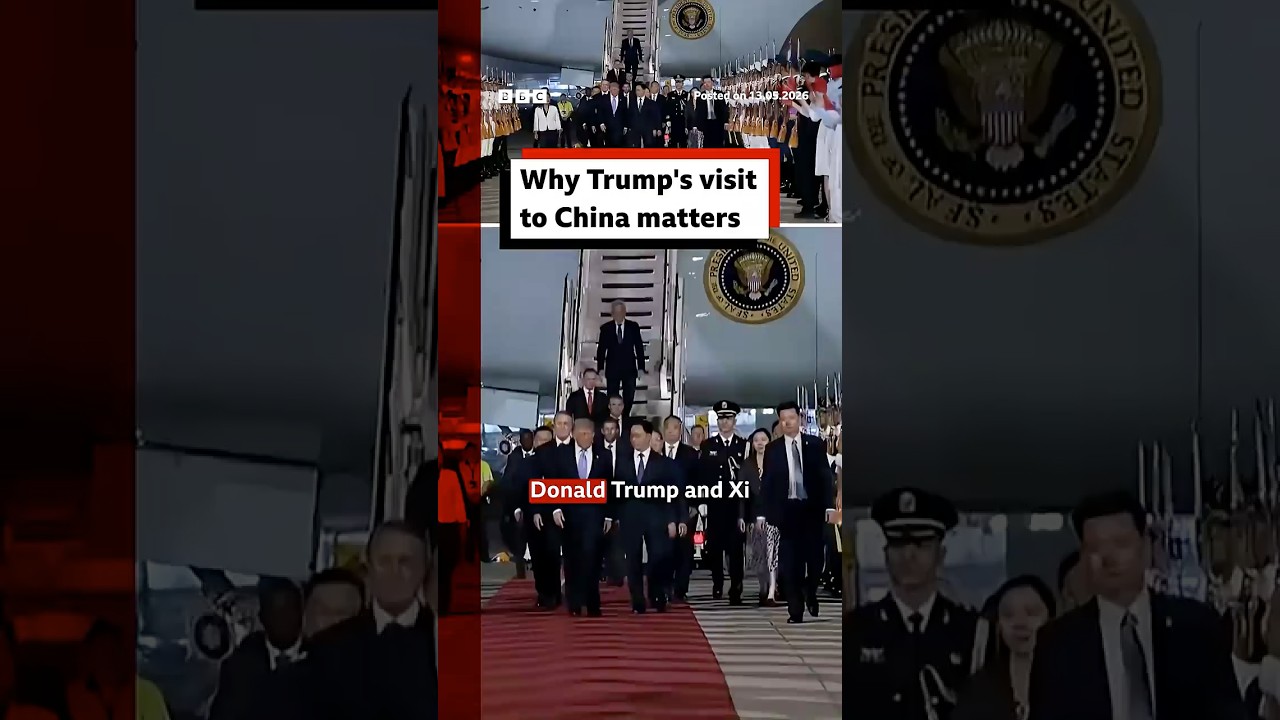 Why Trump's visit to China matters. #DonaldTrump #China #Beijing #US #BBCNews