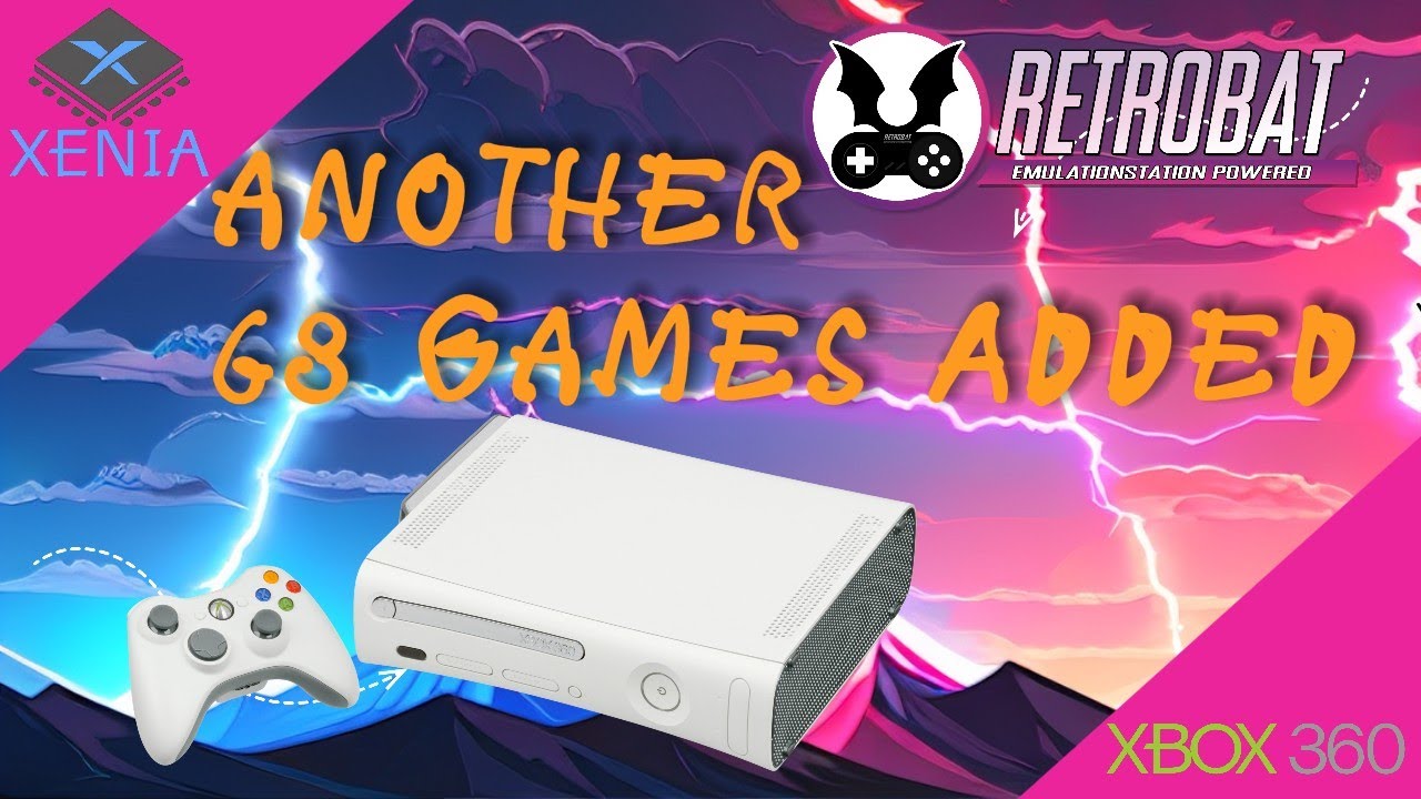 Xbox 360 Emulator Xenia Canary Retrobat Another 68 Games Added To My full Collection