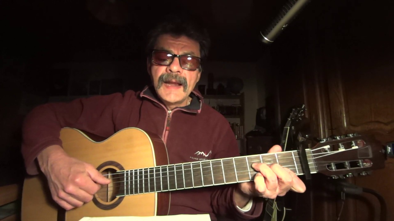 Dans l'eau de la claire fontaine GEORGES BRASSENS cover guitare