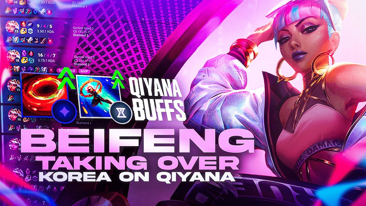 #1 QIYANA is DESTROYING KOREA *FASTEST COMBOS EVER*