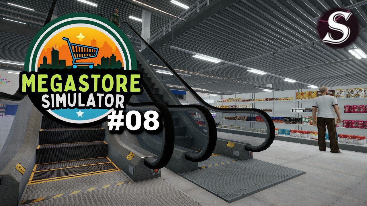 Megastore Simulator |#08| Trudni pracownicy. | gameplay PL