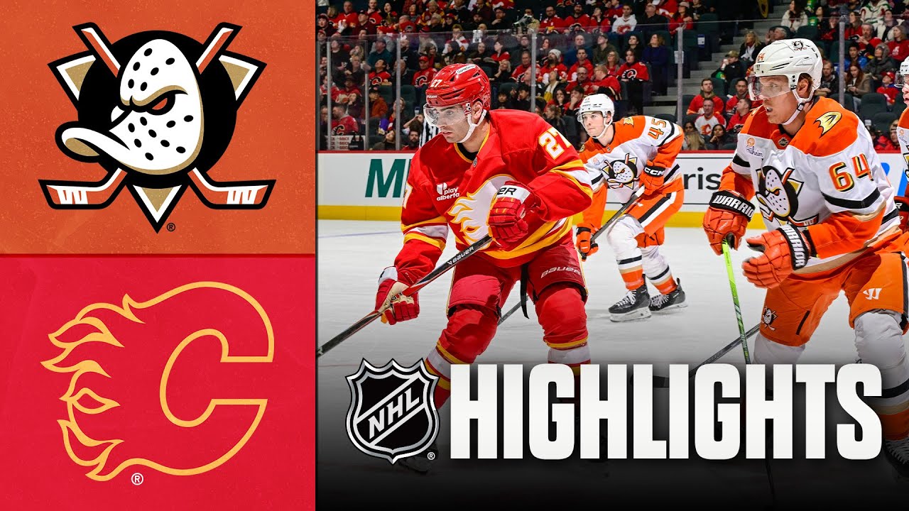 Ducks vs. Flames | NHL Highlights | January 25, 2026