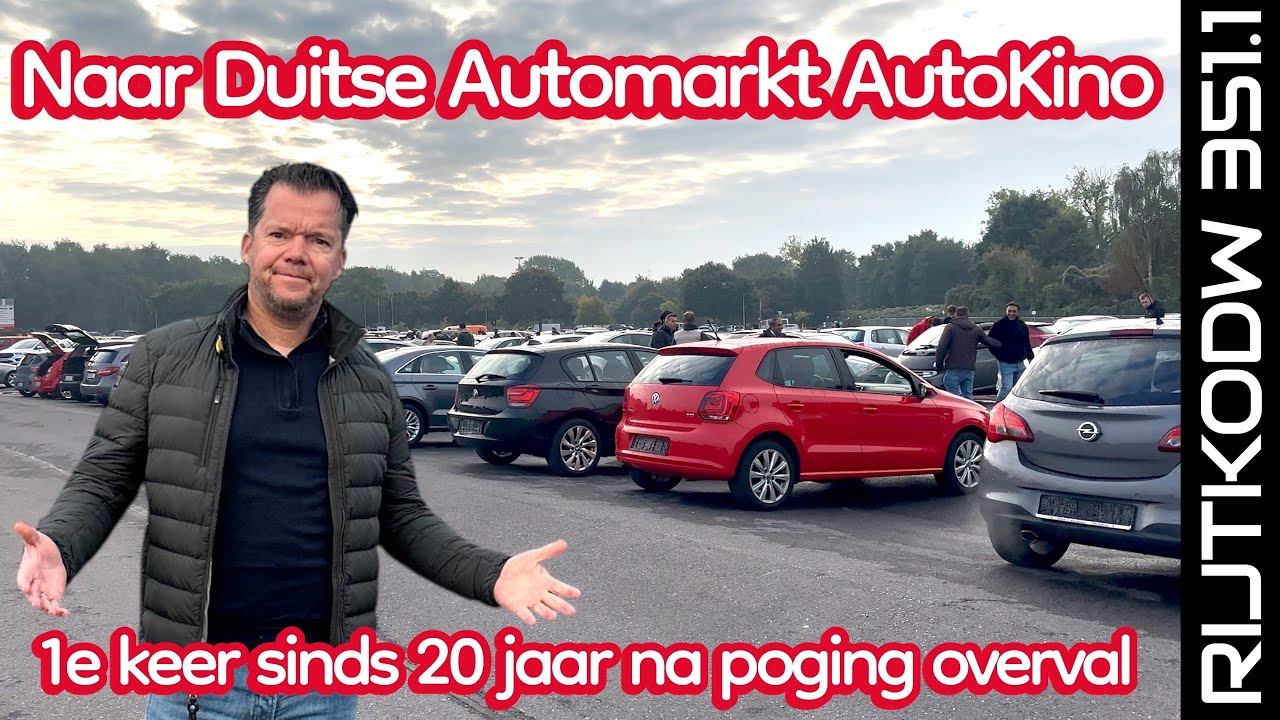 Automarkt AutoKino in Duitsland 20 jaar geleden op het nippertje niet overvallen | Porsche Racekats