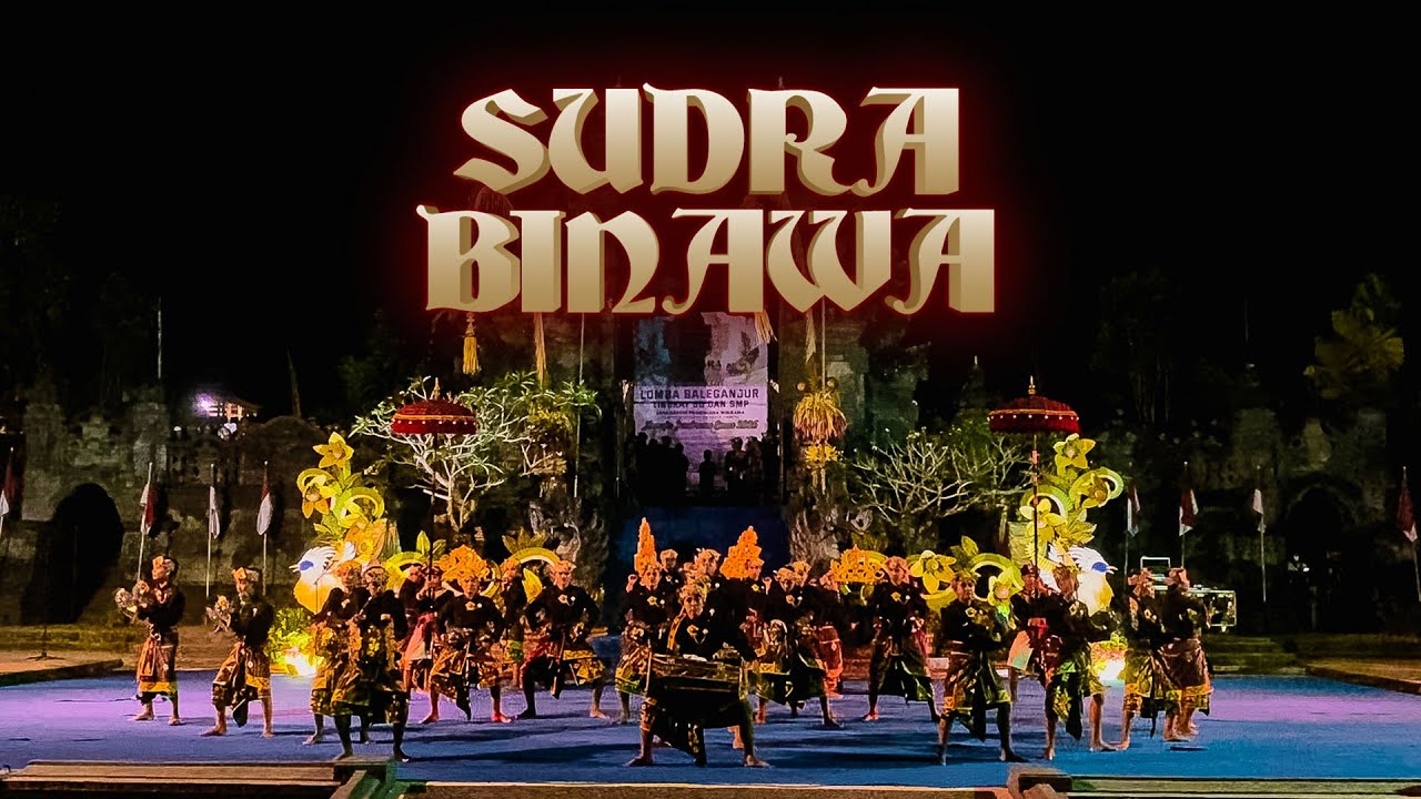 SUDRA BINAWA | BALEGANJUR SMP NEGERI 4 MENDOYO. LOMBA BALEGANJUR TK SMP | HUT KOTA NEGARA KE 129