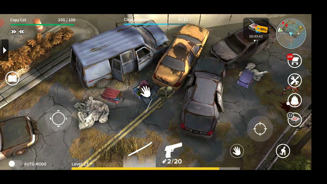 Fastest way to get Chest in Gas station at Stay Alive Zombie Survival - Without killing All Zombies