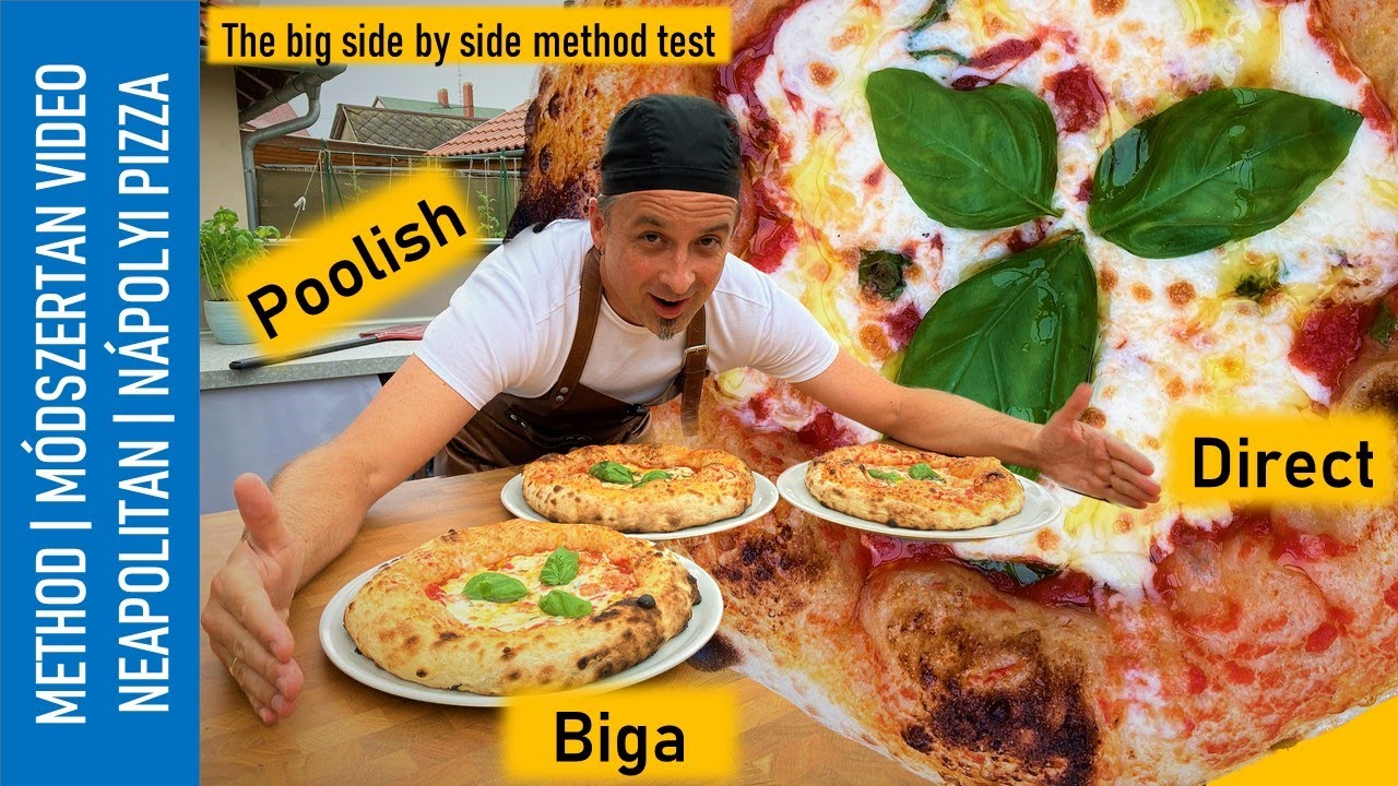 Direct vs Poolish vs Biga | The big side by side method test | Canotto | Zsolt Kámán - Pizzaiolo