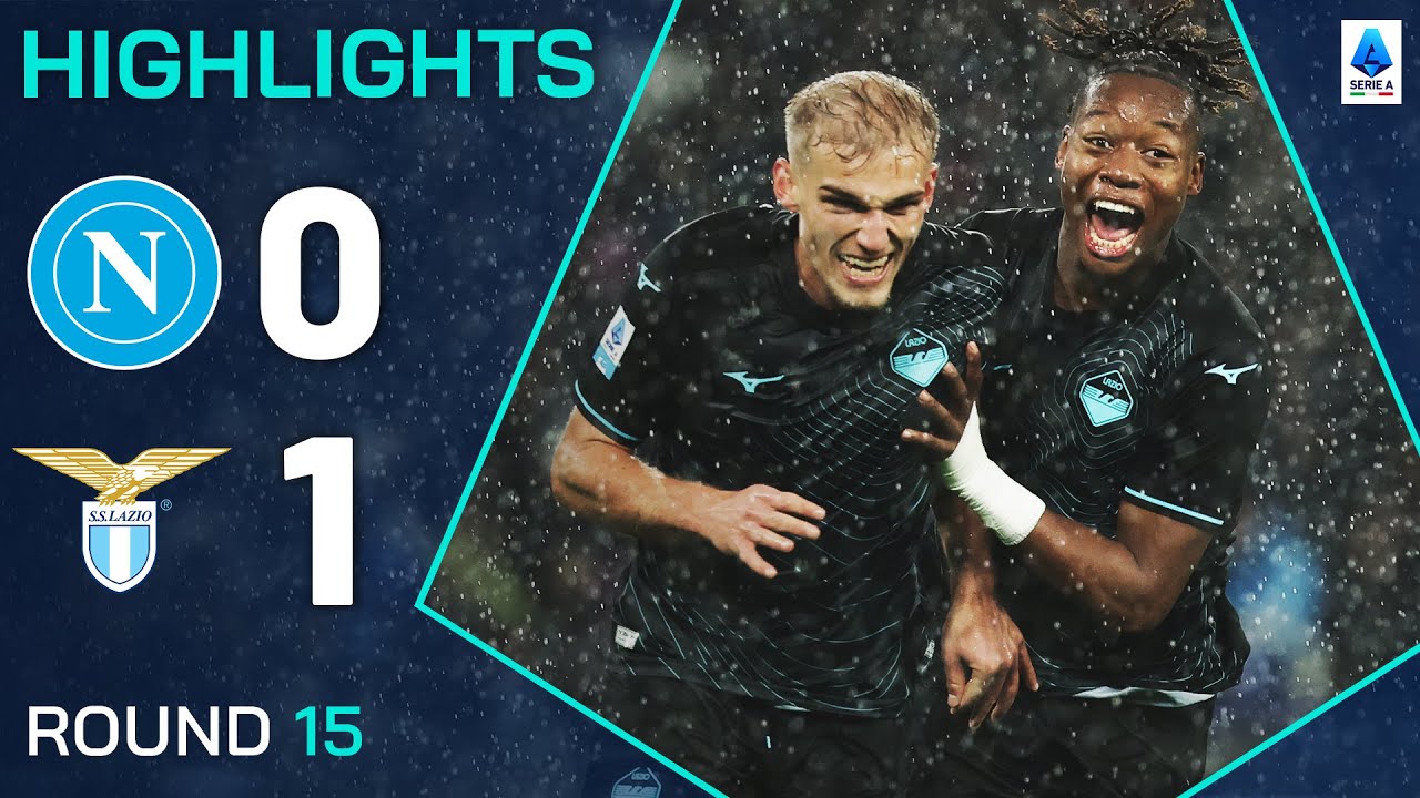 NAPOLI-LAZIO 0-1 | HIGHLIGHTS | Late Isaksen Goal Stuns Napoli | Serie A 2024/25