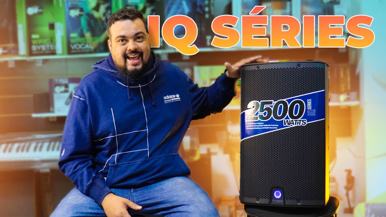 SERÁ A CAIXA MAIS POTENTE DO MUNDO ?? - Turbosound IQ Séries
