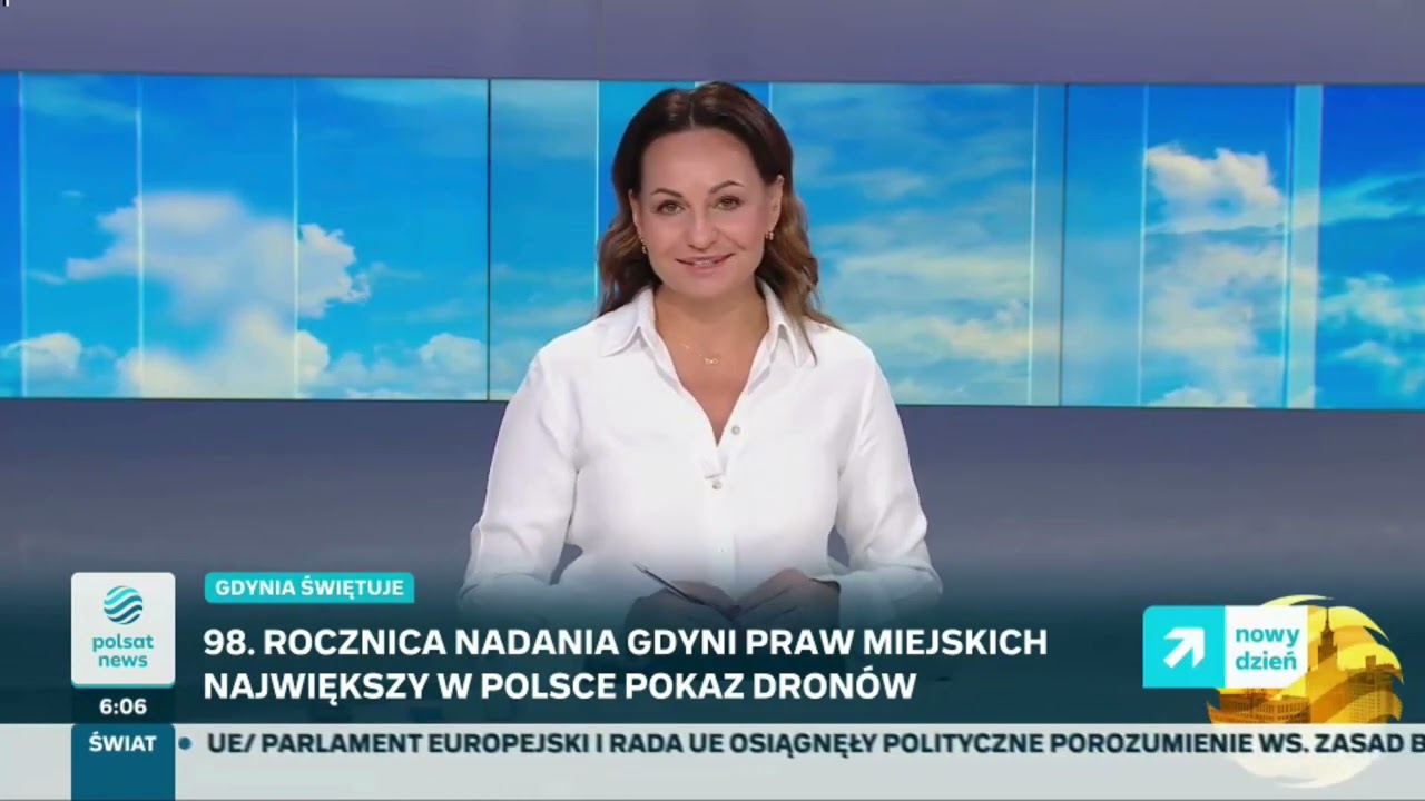 POKAZ DRON&Oacute;W GDYNIA - INFORMACJE W MEDIACH