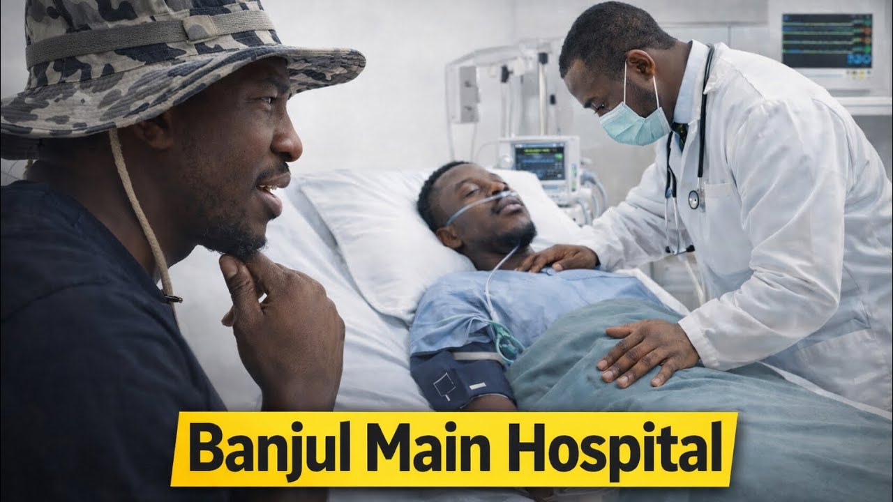 We visited Banjul hospital and this happened