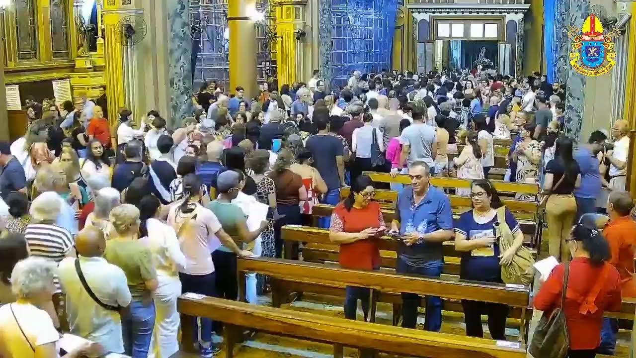 Solenidade de São Sebastião - Missa das 18h30.