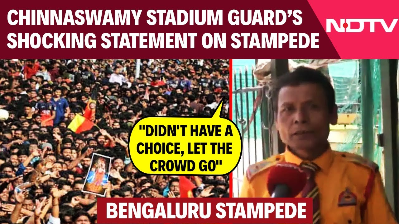 Bengaluru News | Bengaluru Stadium Guard On Stampede: 