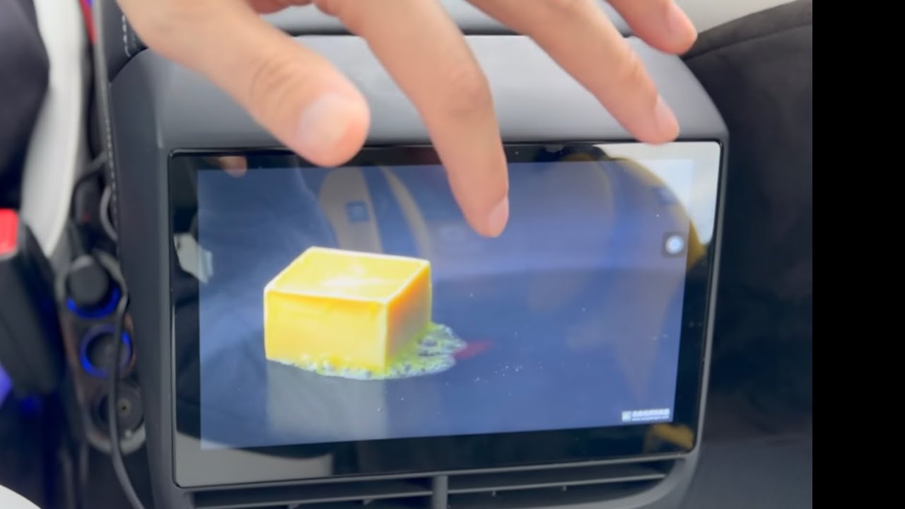 Tesla Model Y / 3 REFRESH 7&rdquo; Rear Entertainment Display Apple CarPlay Installation by 🎥 @SHOTTYTV
