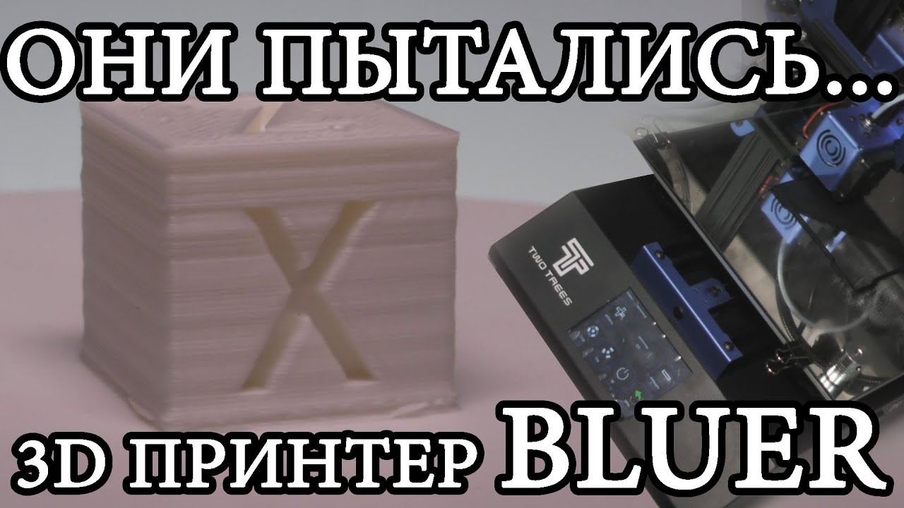 Обзор 3D принтера BLUER от two trees / 3д принтер с aliexpress