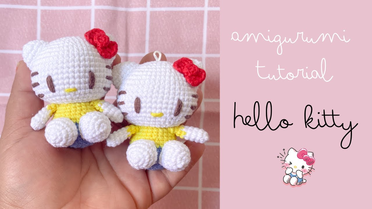 Hello Kitty Amigurumi Tutorial ENG/ESP | Puntito Studio