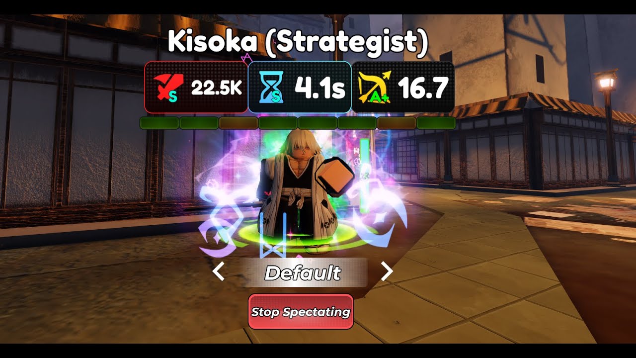KISUKE EVOLUTION SHOWCASE ANIME CRUSADERS **SHINY**