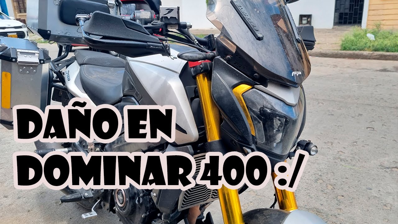 Bajaj Dominar 400 Se daño Y Reparamos ¿La mejor costo=beneficio?