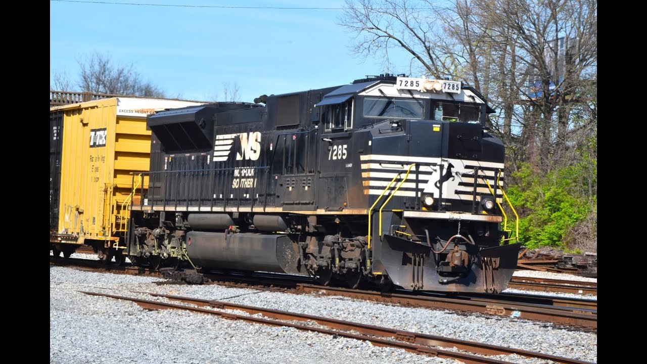 Railfanning Dalton, GA 03-16-2024: Awesome Day w/ RF&P Nose Unit, BNSF, Trailing SD40,  & More