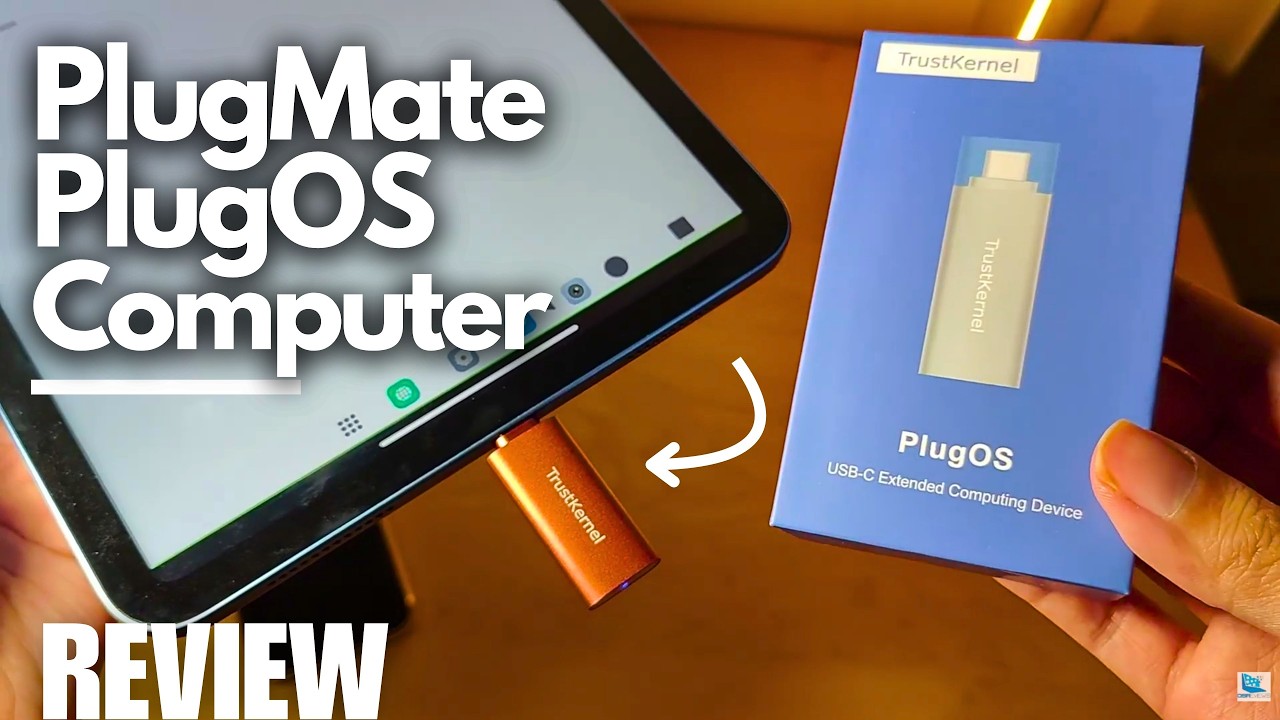 This Tiny USB Stick Computer Turns iPad into Android? (TrustKernel PlugMate PlugOS Review)