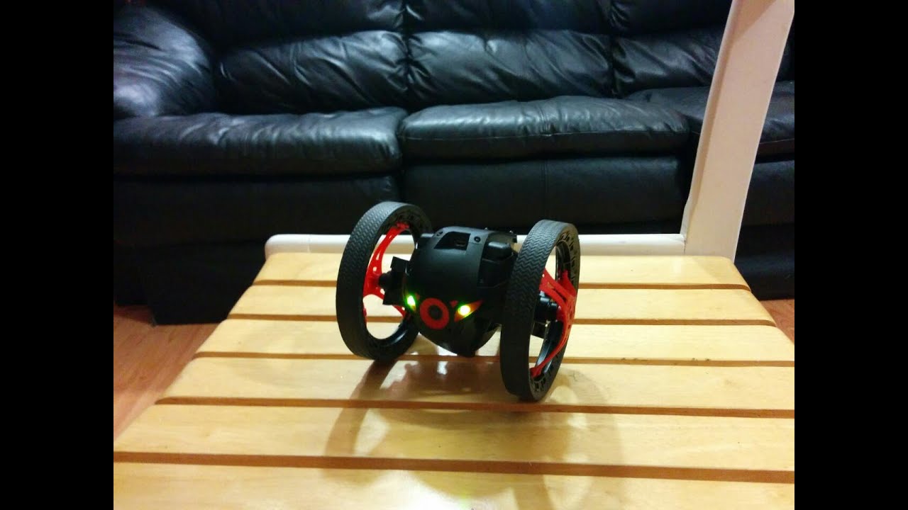 First Run with my New Parrot Minidrones Jumping Sumo