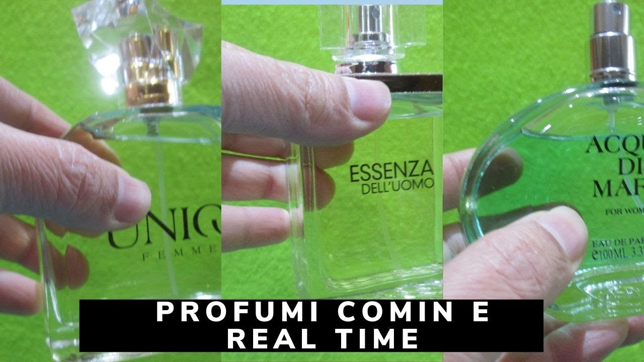 PROFUMI COMIN E REAL TIME