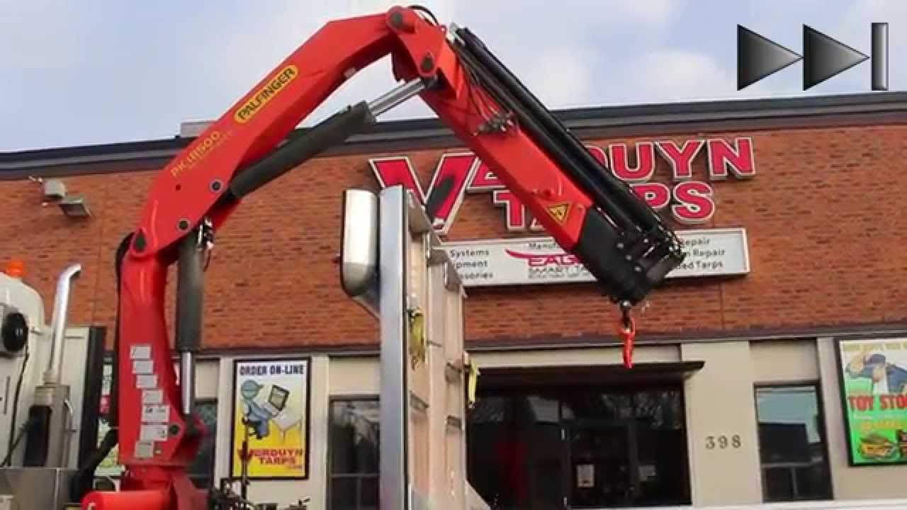 VTI Custom Headboard for Palfinger Crane