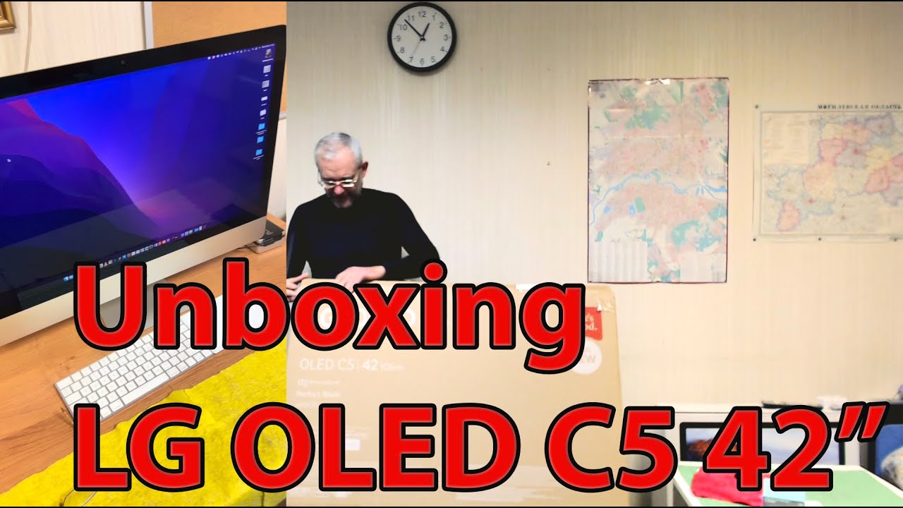 Unboxing The LG C5 42 OLED TV | Is It As Good As They Say?