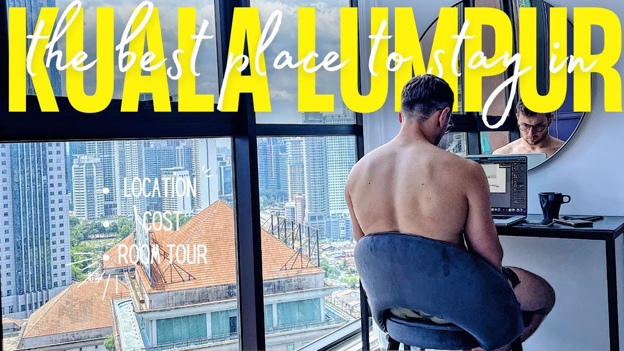 In Kuala Lumpur? STAY HERE. | KLCC | Condo Tour | VLOG | Exsim Scarletz Suites |