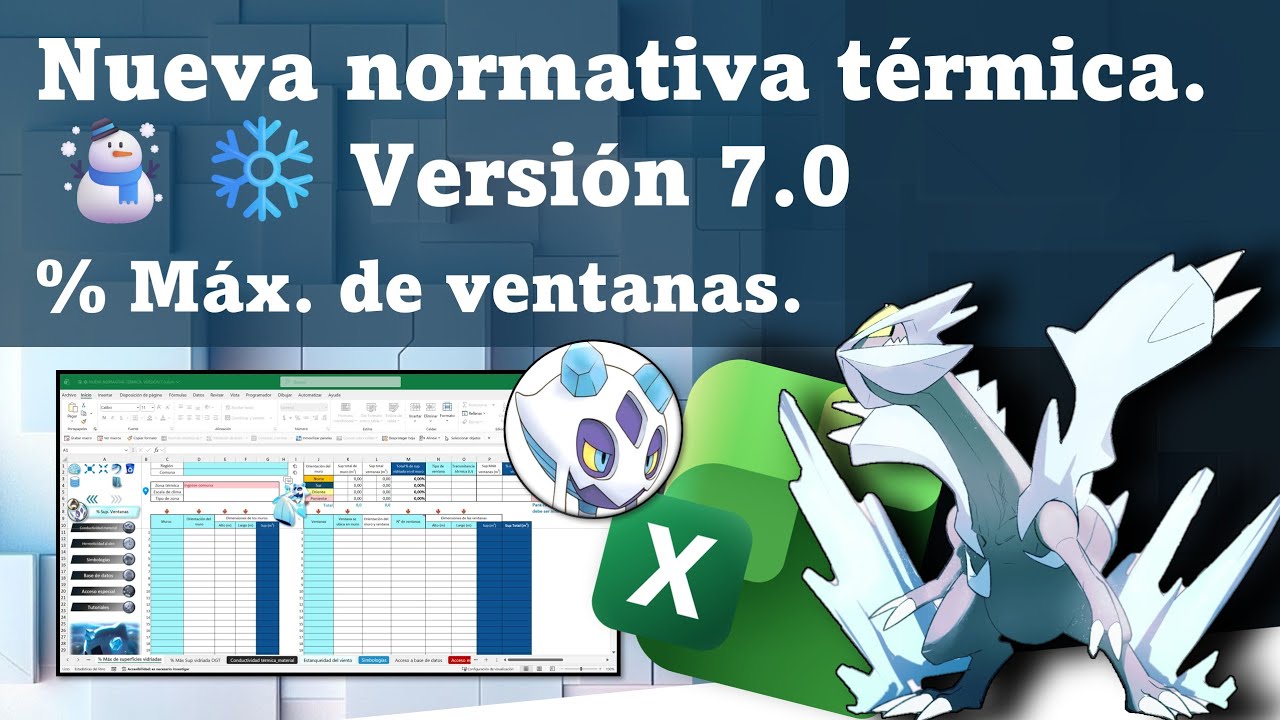 ☃️❄️Nueva normativa térmica en Chile.  % MÁX de superficie en ventanas